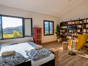 Chambre spacieuse avec superbe vue et sdb privée